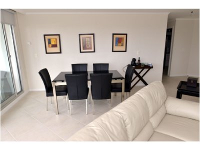 Apartamento ID.1331/Roosevelt,-Punta-del-Este-Piso-alto-con-Vista-al-Mar!-,-cómodo-y-muy-Luminoso-.-Modenos-muebles!-- - Roosevelt, Punta del Este Piso alto con Vista al Mar! , cómodo y muy Luminoso . Modenos muebles!  