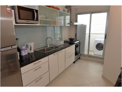 Apartamento ID.1331/Roosevelt,-Punta-del-Este-Piso-alto-con-Vista-al-Mar!-,-cómodo-y-muy-Luminoso-.-Modenos-muebles!-- - Roosevelt, Punta del Este Piso alto con Vista al Mar! , cómodo y muy Luminoso . Modenos muebles!  