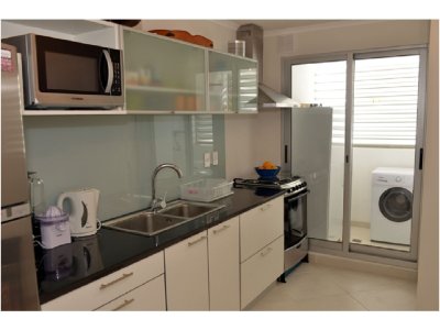 Apartamento ID.1331/Roosevelt,-Punta-del-Este-Piso-alto-con-Vista-al-Mar!-,-cómodo-y-muy-Luminoso-.-Modenos-muebles!-- - Roosevelt, Punta del Este Piso alto con Vista al Mar! , cómodo y muy Luminoso . Modenos muebles!  