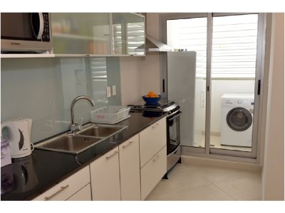 Apartamento ID.1331/Roosevelt,-Punta-del-Este-Piso-alto-con-Vista-al-Mar!-,-cómodo-y-muy-Luminoso-.-Modenos-muebles!-- - Roosevelt, Punta del Este Piso alto con Vista al Mar! , cómodo y muy Luminoso . Modenos muebles!  