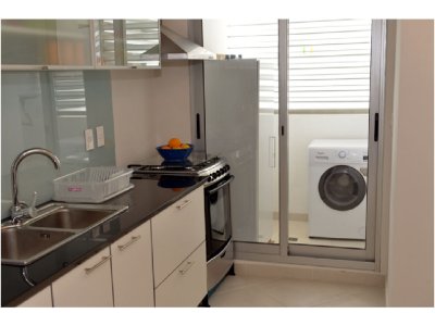Apartamento ID.1331/Roosevelt,-Punta-del-Este-Piso-alto-con-Vista-al-Mar!-,-cómodo-y-muy-Luminoso-.-Modenos-muebles!-- - Roosevelt, Punta del Este Piso alto con Vista al Mar! , cómodo y muy Luminoso . Modenos muebles!  