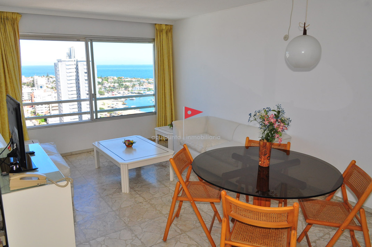 Apartamento ID.61 - Venta apartamento 1 dormitorio y medio Punta del Este PENINSULA EXCELENTE VISTA