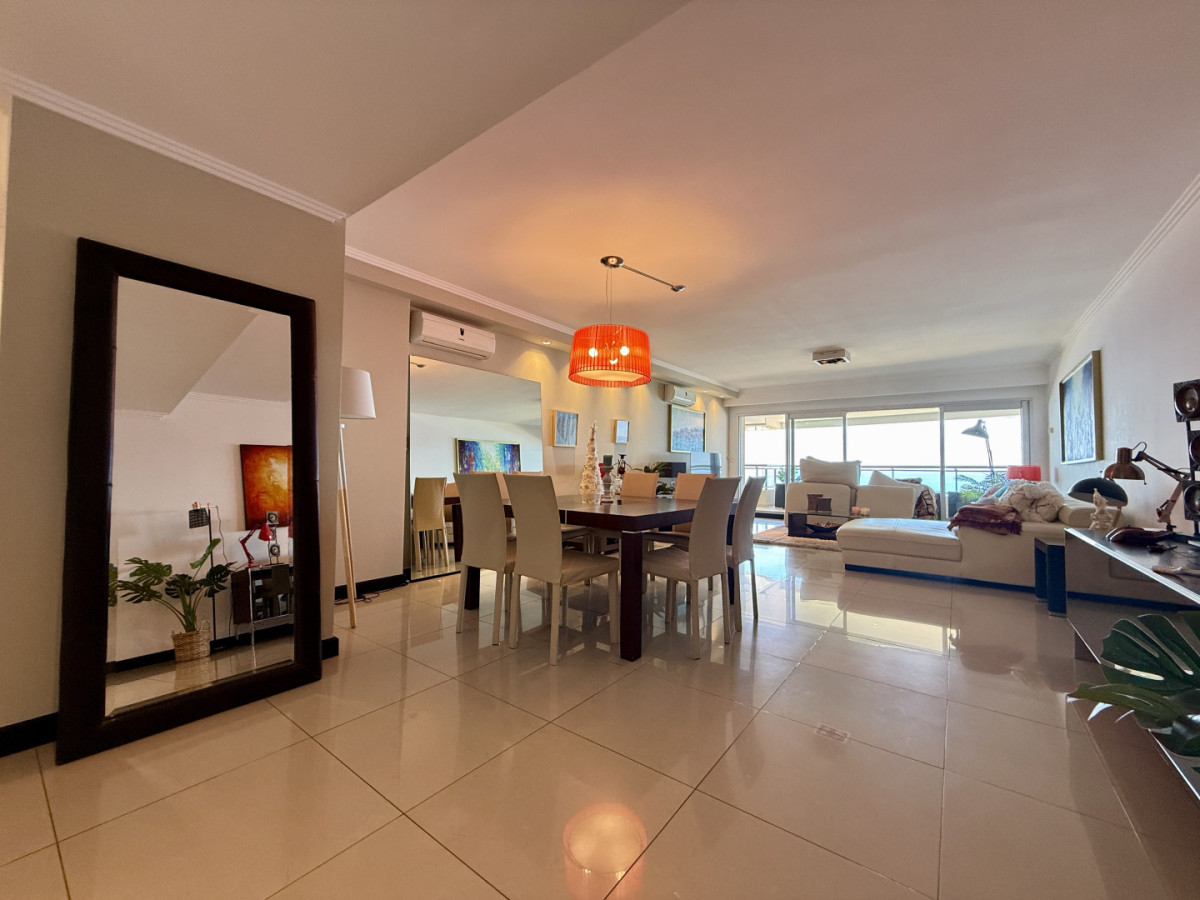 Apartamento frente al mar, en Punta del Este para alquiler temporal