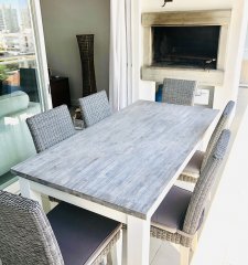 Apartamento con parrillero 3 dormitorios