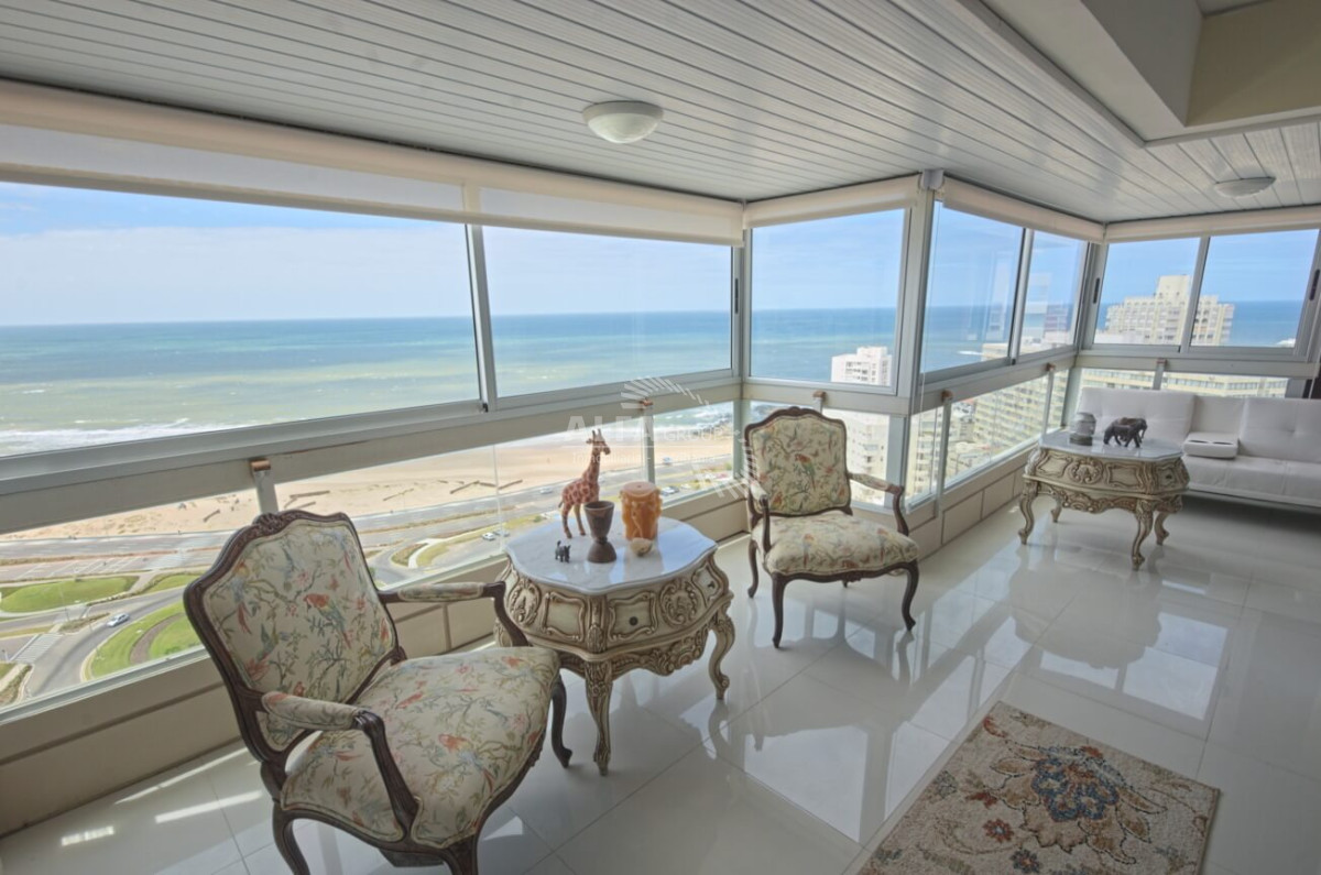 Apartamento ID.4332 - Apartamento en alquiler, frente al mar, Punta del Este!