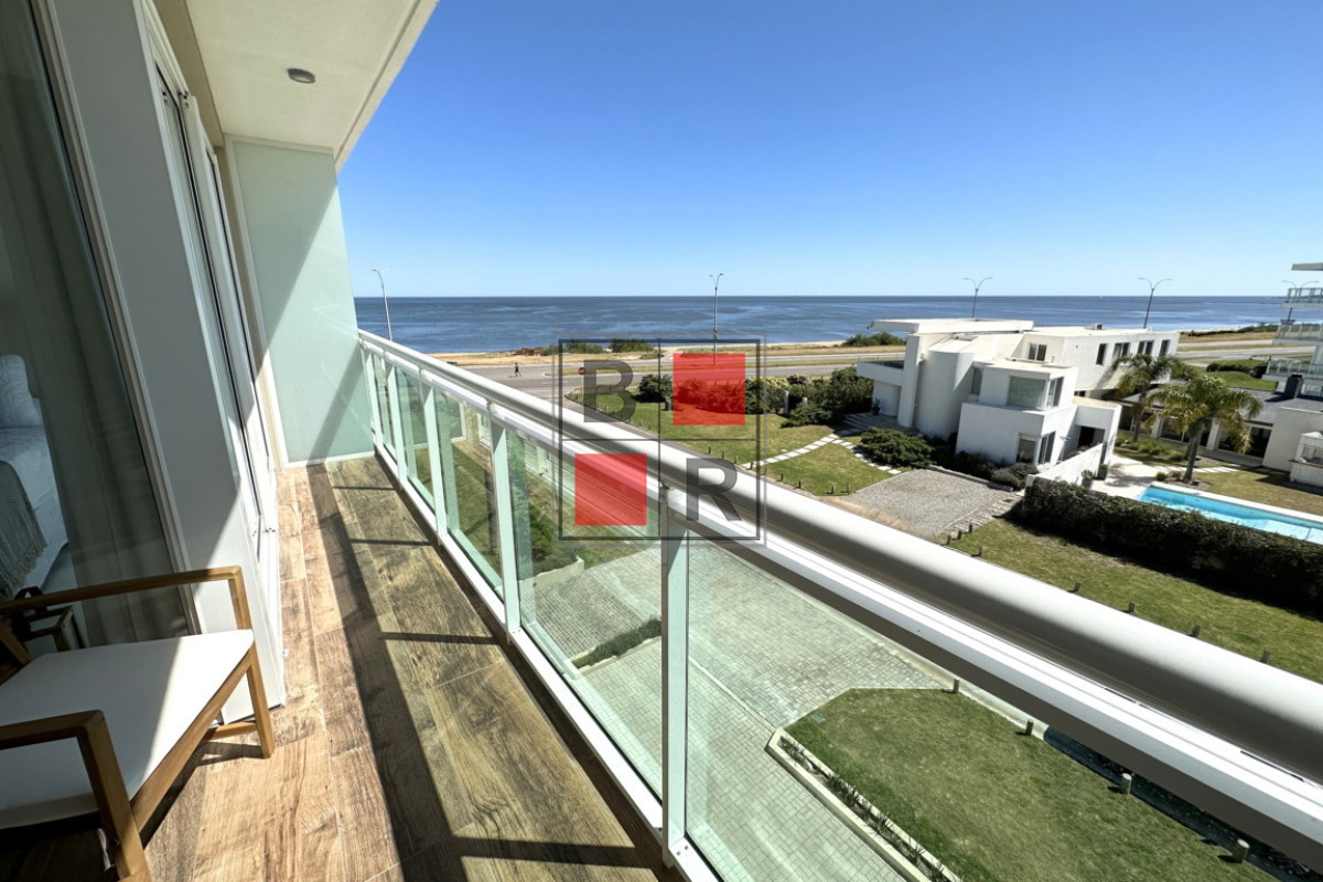 Apartamento ID.1064 - Apartamento en alquiler anual e invernal 1 dormitorio y medio con vista al Mar y parrillero