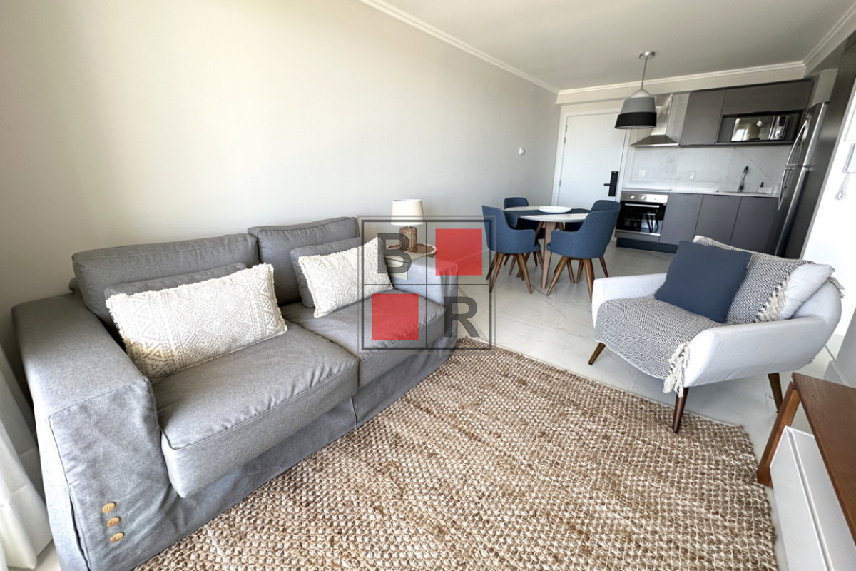 Apartamento ID.1064 - Apartamento en alquiler anual e invernal 1 dormitorio y medio con vista al Mar y parrillero