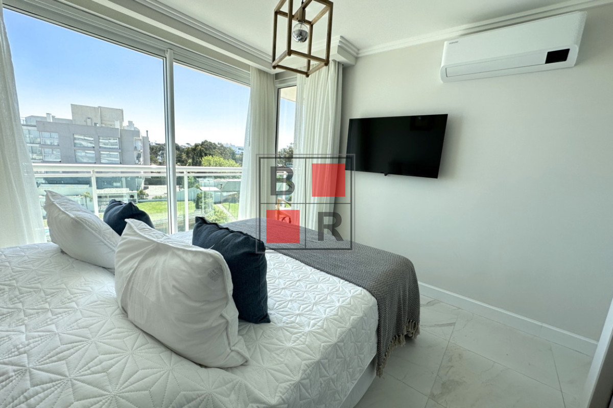 Apartamento ID.1064 - Apartamento en alquiler anual e invernal 1 dormitorio y medio con vista al Mar y parrillero