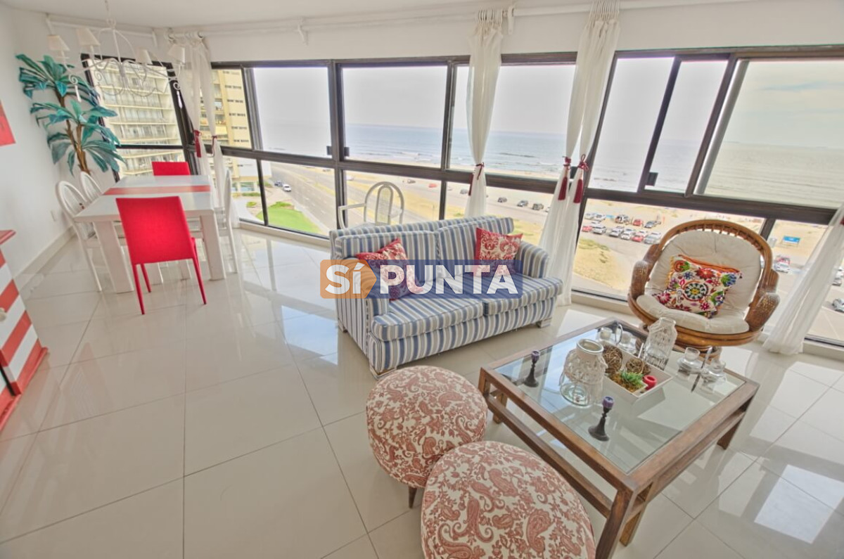 Alquiler apartamento 3 dormitorios, Playa Brava frente al mar - SPT921A
