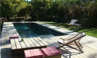 Casa con piscina en alquiler con vista al mar en Montoya, La Barra