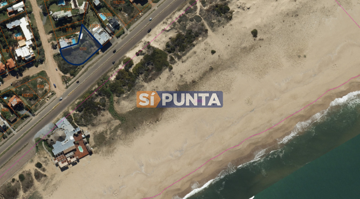 Terreno en Primera Linea con Vista al Mar en Montoya, La Barra - SPT14611T