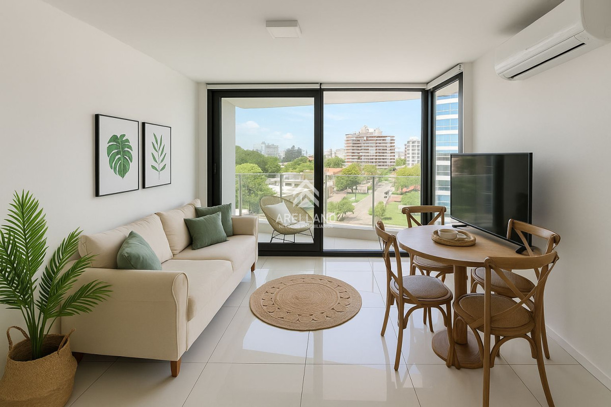 Apartamento ID.6129 - Venta apartamento 1 dormitorio y medio en Punta del Este