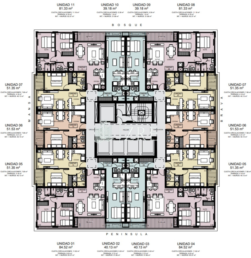 Apartamento ID.603 - Venta apartamento 2 dormitorios. Roosevelt, Punta del Este. 