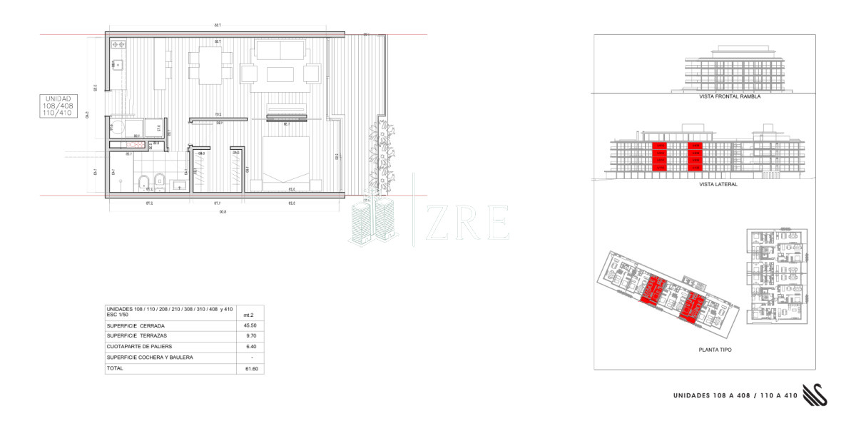 Apartamento ID.616 - Venta apartamento 1 dormitorio. Pinares, Punta del Este. 