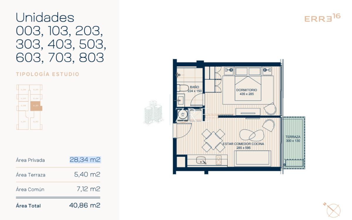 Apartamento ID.767 - Venta apartamento 1 dormitorio. Roosevelt, Punta del Este. 