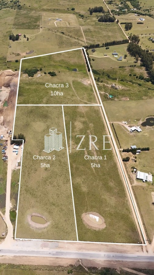 Chacra ID.663 - Venta chacra Pueblo Edén. Ruta 12, Maldonado 