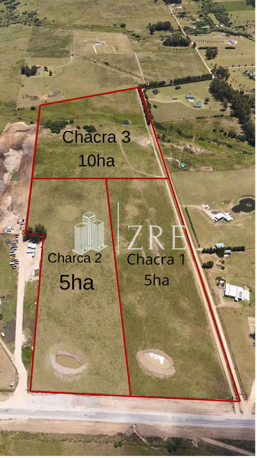 Chacra ID.664 - Venta chacra Pueblo Edén. Ruta 12, Maldonado. 