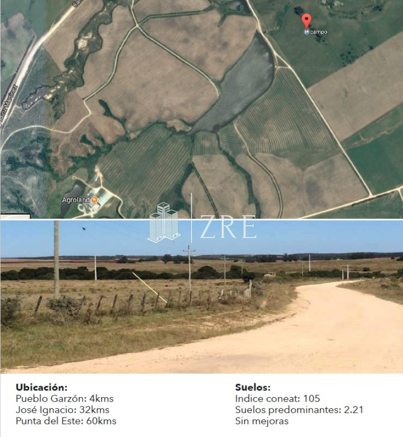 Campo Ref.476 - Venta campo de 113 hectáreas ubicado en Garzón