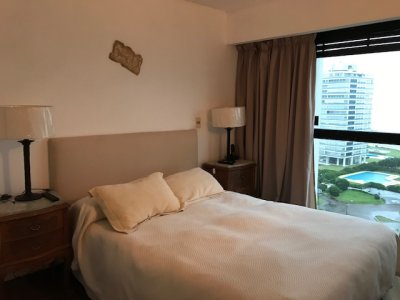 Alquiler temporal apartamento 3 dormitorios. Playa brava, Punta del Este  - DMC5287A