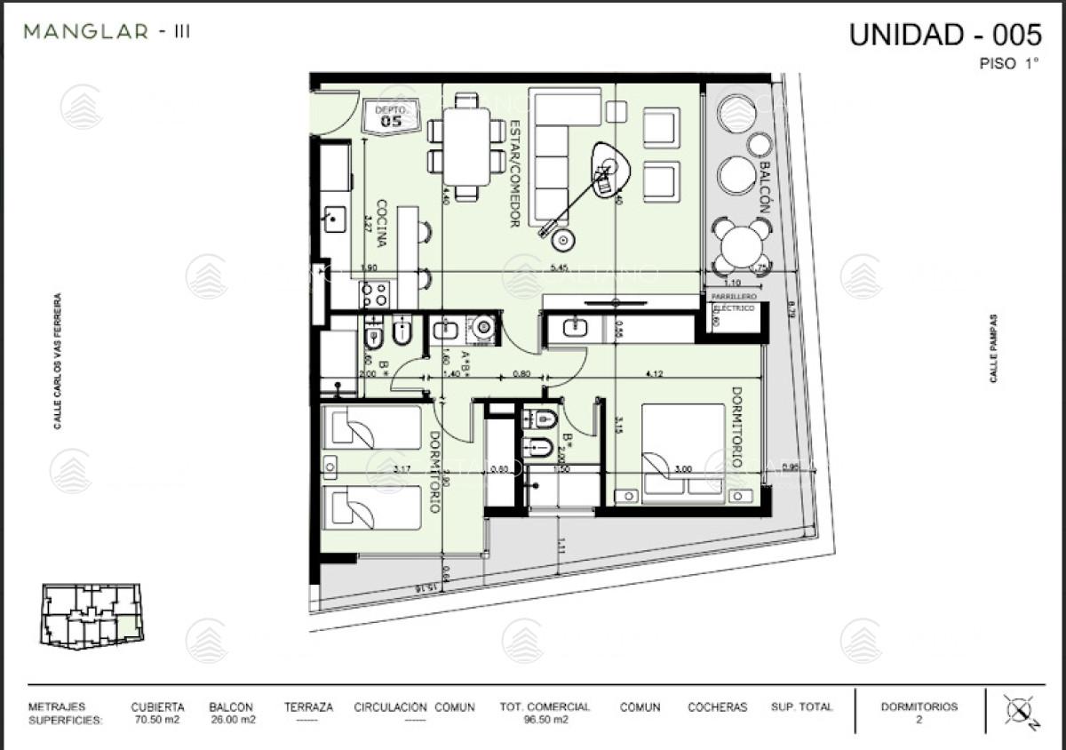 Venta. Apto. a estrenar - DMC16161A