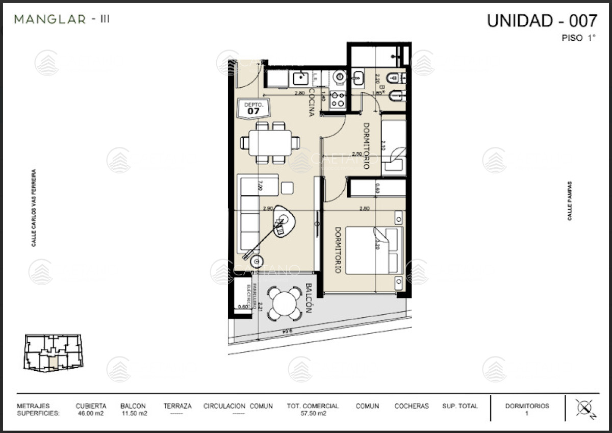 Venta. Apto. a estrenar - DMC16163A