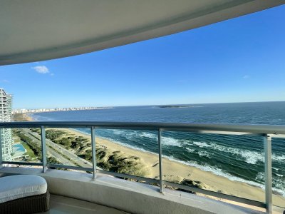 Apartamento unificado, 7 suite Punta del Este.