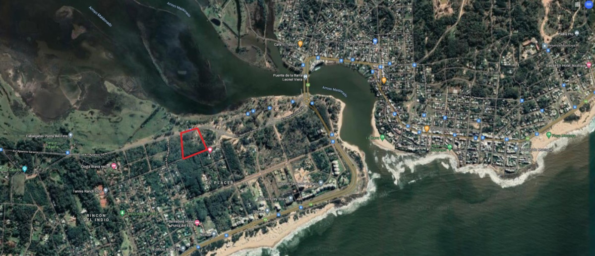 Lote En Venta En Rincón Del Indio, Punta Del Este A Metros De La Barra Ideal Para Inversionistas, Barrio Privado O Edificio. Agregar a favoritos
