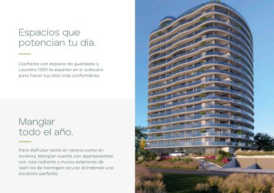 Venta apartamento 2 dormitorios playa brava Punta del Este - DMC10639A