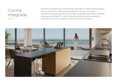 Venta apartamento 2 dormitorios playa brava Punta del Este - DMC10639A