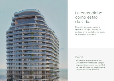 Venta apartamento 2 dormitorios playa brava Punta del Este - DMC10639A
