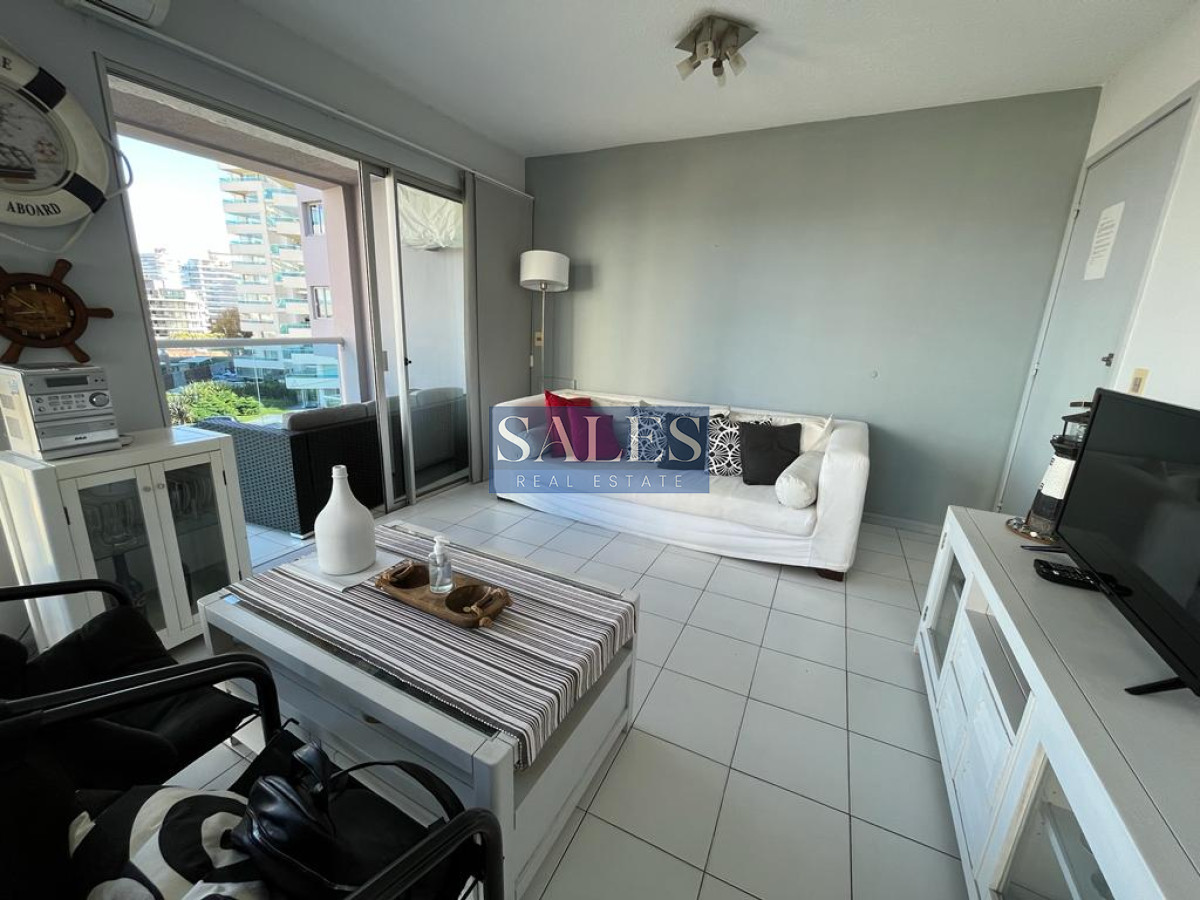 Apartamento ID.1317 - Apartamento en venta de 2 dormitorios, terraza con vista al mar- Brava, Punta del Este
