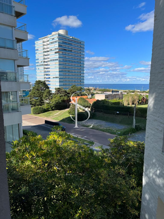 Apartamento ID.122 - Apartamento en venta de 2 dormitorios, terraza con vista al mar- Brava, Punta del Este