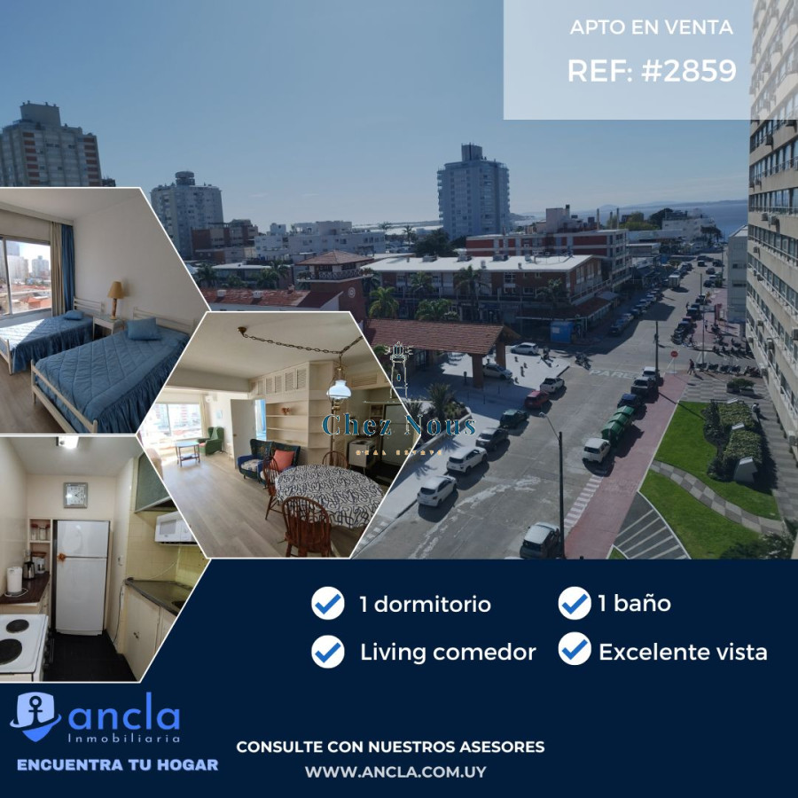 Apartamento ID.962 - Apartamento en VENTA 1 dormitorio- Punta del Este, Península