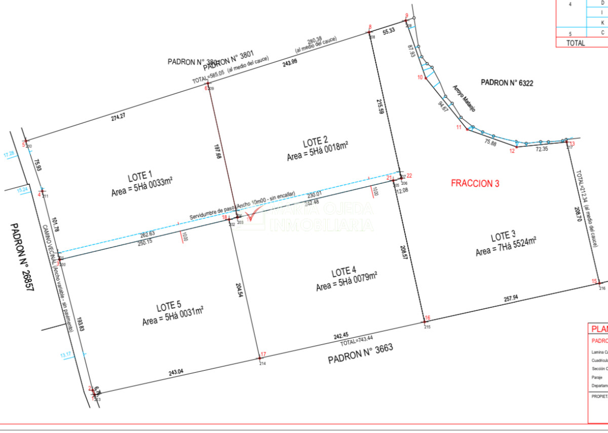 Chacra ID.40871 - Venta chacras en Pueblo Edén 