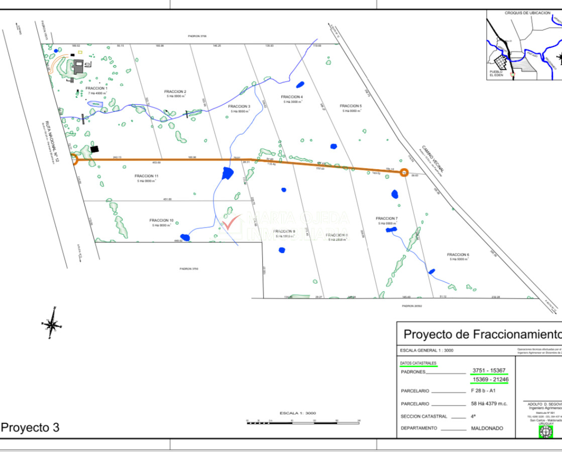 Chacra ID.40868 - Venta de chacras en Pueblo Edén 
