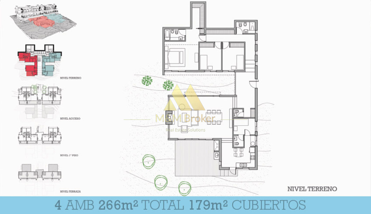 Apartamento ID.194 - Venta de apartamento 3 dormitorios, Punta Ballena 