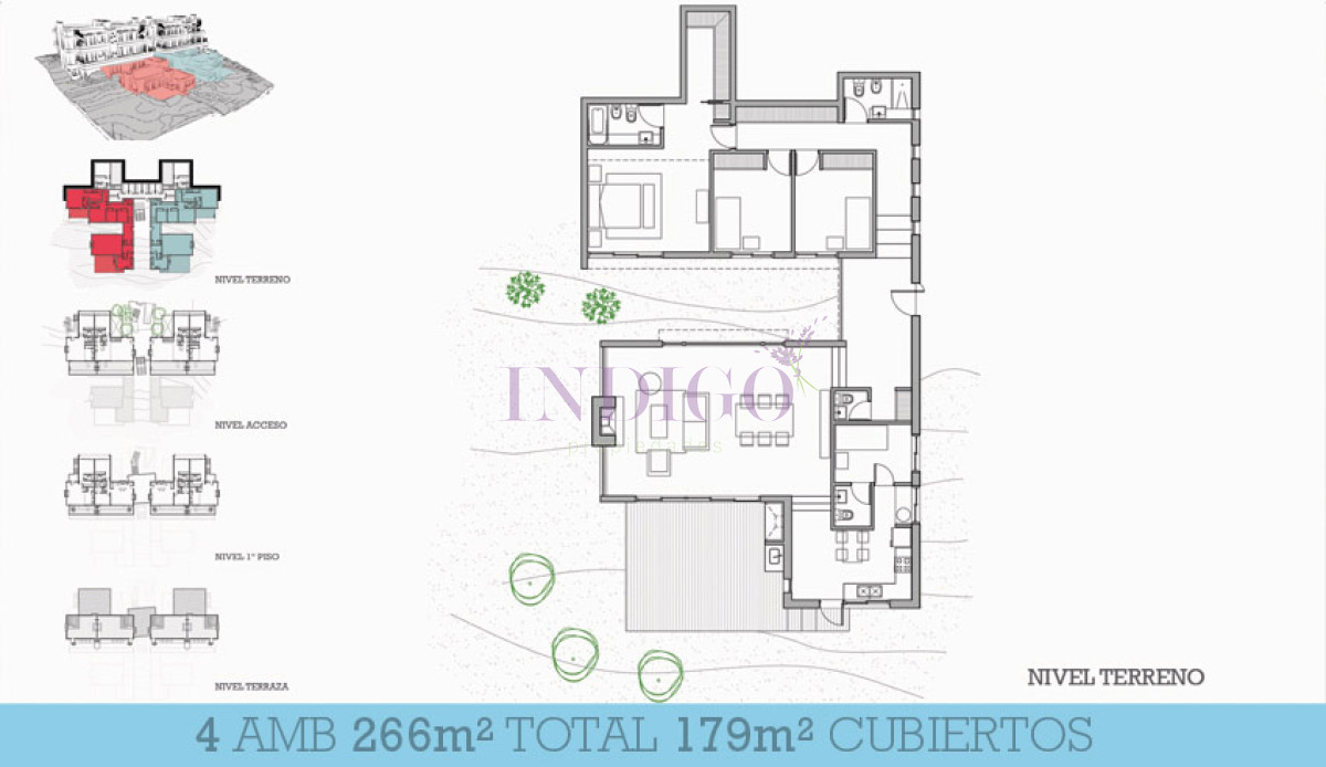 Apartamento Ref.950 - Venta apartamento 3 dormitorios, Punta Ballena 