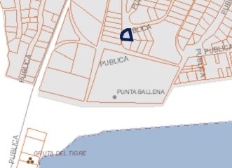 Venta terreno en Las Grutas Punta Ballena con vista al mar