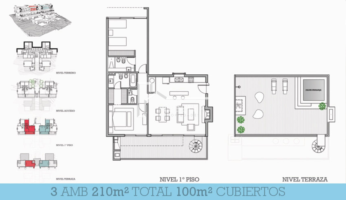 Apartamento ID.2046 - Apart de 2 dormitorios, Edificio Q Punta Ballena