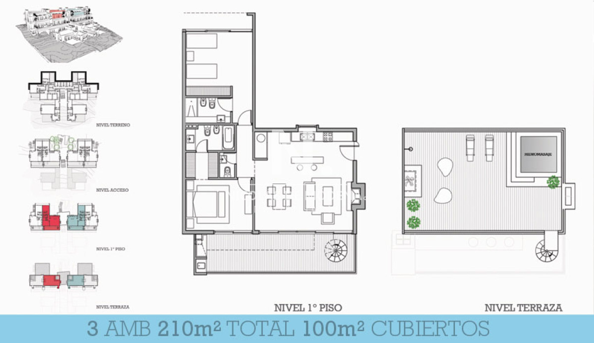 Apartamento ID.4463 - Apart de 2 dormitorios, Edificio Q Punta Ballena