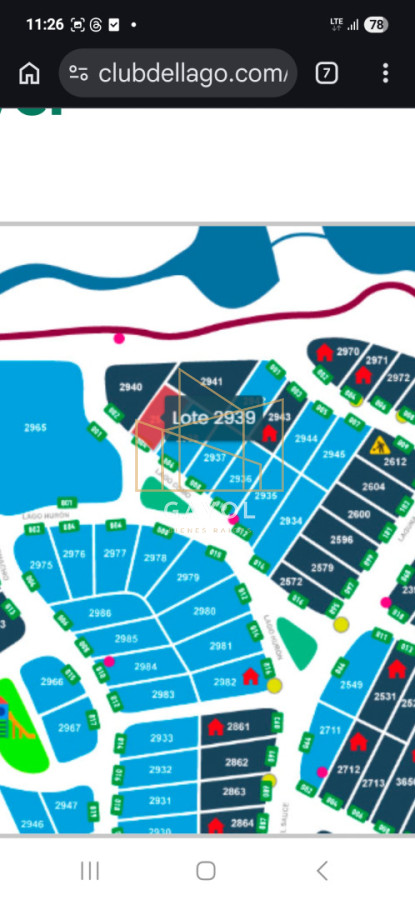 Terreno ID.1334 - Terreno en Punta Ballena, Club del Lago