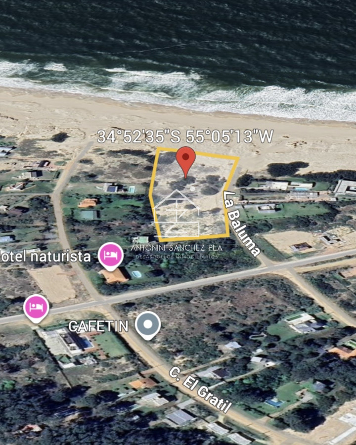 Terreno ID.4086 - Venta en exclusiva terreno primera línea al mar 