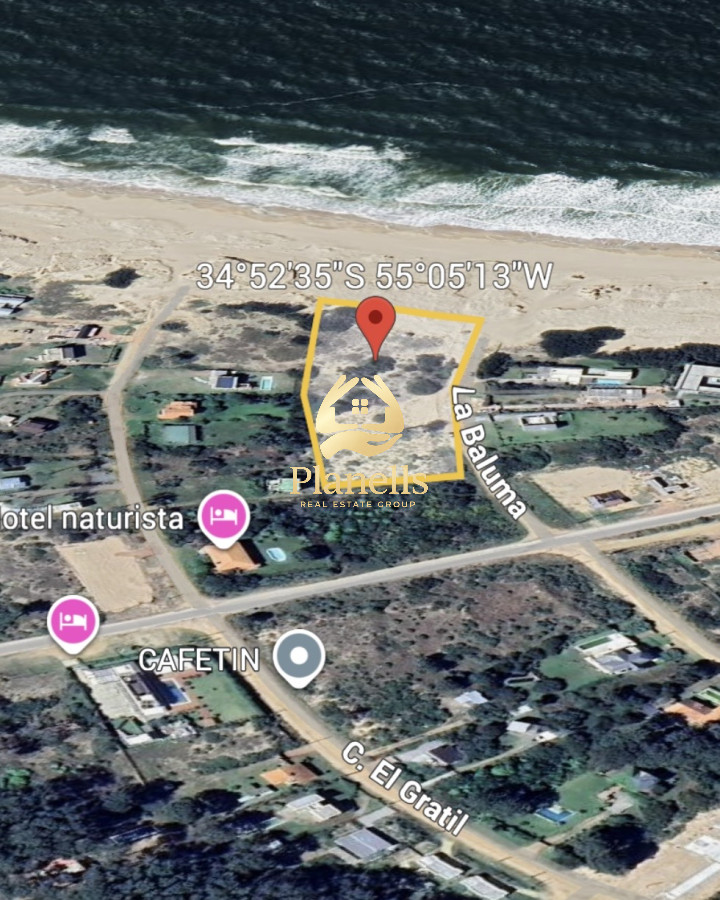 Venta en exclusiva terreno primera línea al mar 19
