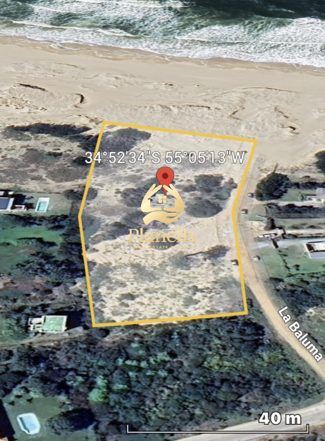 Venta en exclusiva terreno primera línea al mar 21
