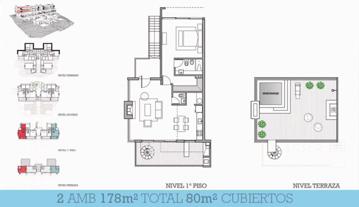 Apartamento ID.4844 - Apartamento 1 dormitorio Edificio Q Punta Ballena