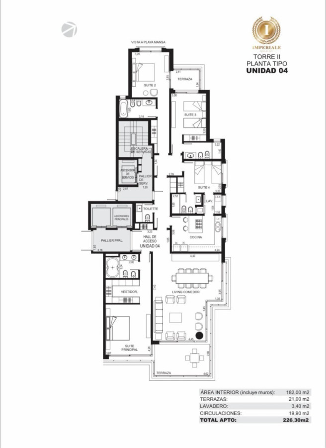 Apartamento ID.7025 - Venta apartamento en Punta del Este 