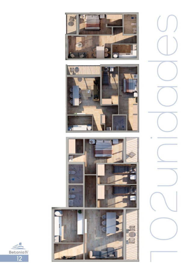 Apartamento ID.7073 - Apartamento en Maldonado, 4 H