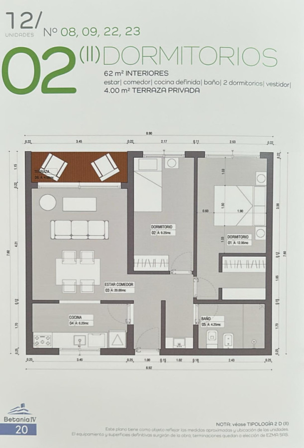 Apartamento ID.7074 - Apartamento en Maldonado, 4 H
