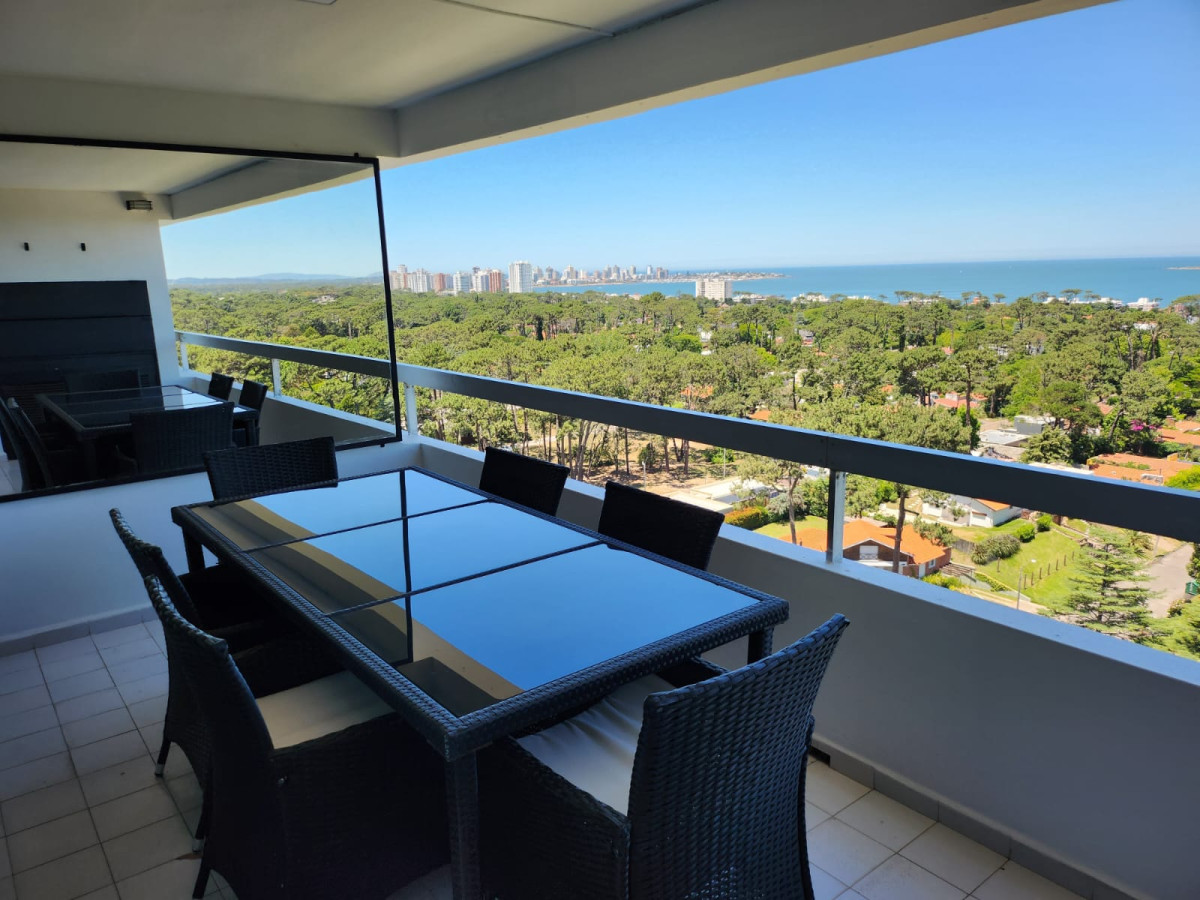 Apartamento ID.6056 - Alquiler apartamento 3 dormitorios, Punta del Este 