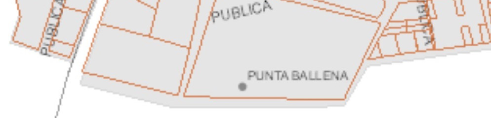 Venta terreno en Las Grutas Punta Ballena con vista al mar